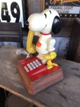 画像3: 70s Vintage Phone Snoopy And Woodstock (C075)