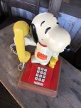 画像2: 70s Vintage Phone Snoopy And Woodstock (C075) (2)