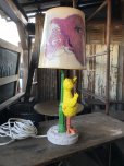 画像4: 70s Vintage Sesame Street Big Bird Kids Room Nursery Lamp (R224)