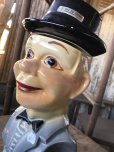 画像11: 70s Vintage Charlie McCarthy Jim Beam Decanter (R223)