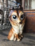 画像1: 60s GIG Vintage Big Eye Dog Ceramic Statue (R225) (1)