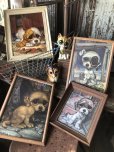 画像13: 60s GIG Vintage Big Eye  Pity Puppy Art (R227)