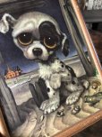 画像8: 60s GIG Vintage Big Eye Pity Puppy Art (R229)