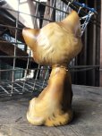 画像3: 60s GIG Vintage Big Eye Kitty Cat Ceramic Statue (R226)