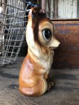 画像4: 60s GIG Vintage Big Eye Dog Ceramic Statue (R225)