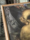 画像6: 60s GIG Vintage Big Eye Pity Puppy Art (R230)