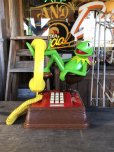 画像14: 80s Vintage The Muppets Show KERMIT THE FROG Phone (R237)