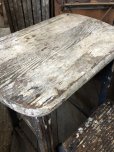 画像16: Antique Wooden Ladder Step Stool (R240)