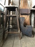 画像18: Antique Wooden Ladder Step Stool (R240)