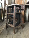 画像12: Antique Wooden Ladder Step Stool (R240)