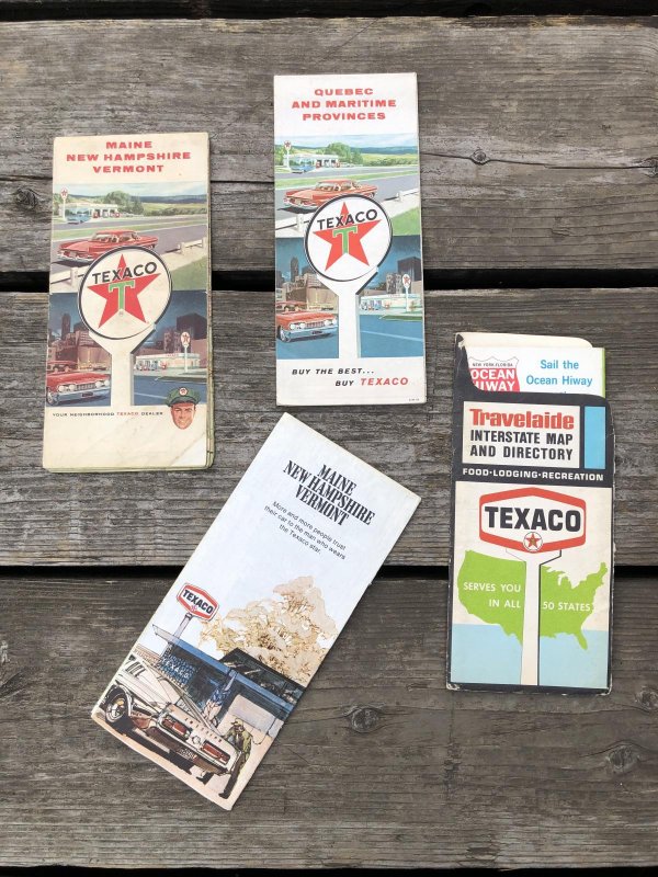 画像1: Vintage Road Map TEXACO (R249) 