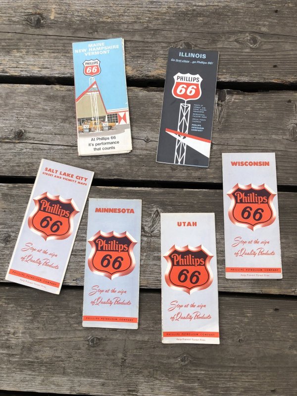 画像1: Vintage Road Map PHILLIPS 66 (R244) 