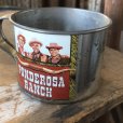 画像9: 70s Vintage Bonanza TV Show Ponderosa Ranch Tin Cup  (R226)