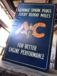 画像28: Vintage AC Spark Plugs Metal Advertising Cabinet Display Case Sign (R257)