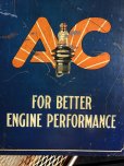 画像27: Vintage AC Spark Plugs Metal Advertising Cabinet Display Case Sign (R257)