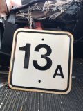 Vintage Road Street Sign 13A (R259)