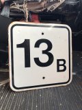 Vintage Road Street Sign 13B (R258)