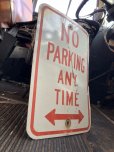 画像4: Vintage Road Street Sign NO PARKING ANY TIME ⇔ (R263)