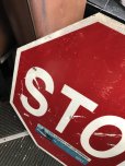 画像2: Vintage Road Street Sign STOP (R270) (2)