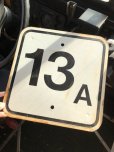 画像7: Vintage Road Street Sign 13A (R259)