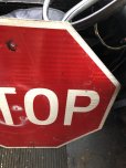 画像4: Vintage Road Street Sign STOP (R271)