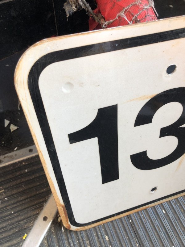 画像2: Vintage Road Street Sign 13A (R259)