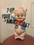 70s Vintage Dakin Porky Pig Vinyl Doll (R273)