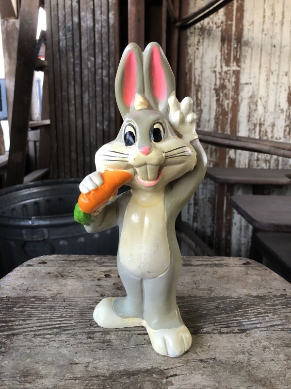 画像1: 70s Vintage Holiday Fair WB Looney Tunes Bugs Bunny Coin Bank (R280)