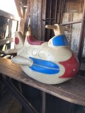 70s Vintage Hoppity Hop Ride-On Ball Plane (R284)