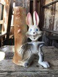 60s 70s Vintage Bugs Bunny Ceramic Figure (T536)