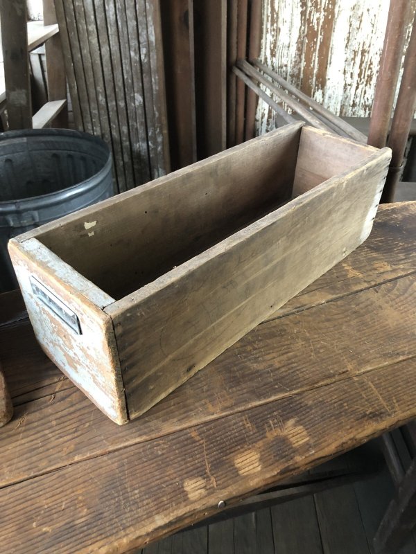 画像2: Vintage Primitive Cabinet Drawers (R293)