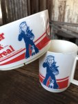 画像3: 80s Vintage Cracker Jack Cereal Bowl & Mug Cup SET (R297)