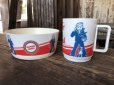 画像4: 80s Vintage Cracker Jack Cereal Bowl & Mug Cup SET (R297)