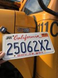 Original USA California License Plate 25062X2 (R322)