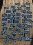 画像4: 70s Vintage California Kids Bicycle Name License Plate / ALBERT (R330)  (4)