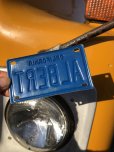 画像2: 70s Vintage California Kids Bicycle Name License Plate / ALBERT (R330)  (2)