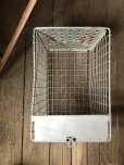 画像10: Vintage USA Industrial Metal Wire # Locker Basket GB-86 (R336)