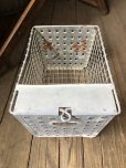 画像11: Vintage USA Industrial Metal Wire # Locker Basket GB-86 (R336)