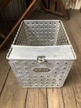 画像2: Vintage USA Industrial Metal Wire # Locker Basket GB-273 (R335) (2)