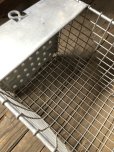 画像6: Vintage USA Industrial Metal Wire # Locker Basket GB-86 (R336)