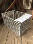 画像9: Vintage USA Industrial Metal Wire # Locker Basket GB-86 (R336)