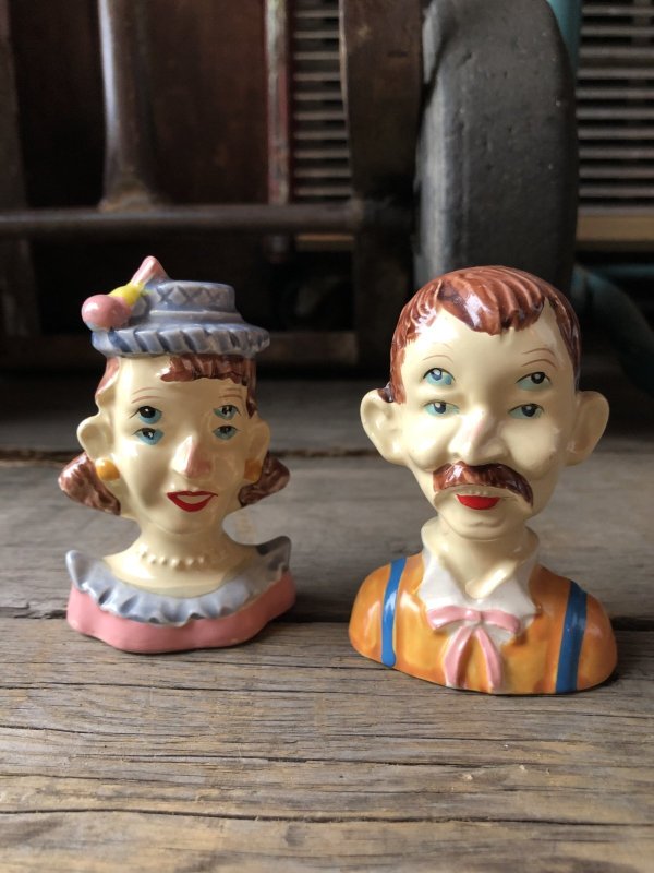 画像1: Vintage Drunkenman Double Vision 4 Four Eyed Shakers (R337)