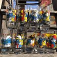 画像5: 80s Vintage Hardee's Smurf Glass JOKEY (R342) (5)