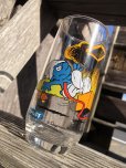 画像2: 80s Vintage Hardee's Smurf Glass JOKEY (R342) (2)