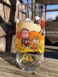 画像2: 80s Vintage McDonald's Camp Snoopy Collection Glass (R345) (2)