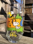 画像4: 80s Vintage McDonald's Camp Snoopy Collection Glass (R349)