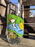 画像4: 80s Vintage McDonald's Camp Snoopy Collection Glass (R347)