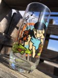 画像3: 80s Vintage Pizza Hut THE FLINT STONE KIDS Glass (R357)