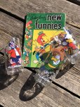 画像12: 70s Vintage Glass Walter Lantz Buzz Buzzard & Space Mouse (R379)