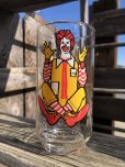 画像1: 70s Vintage Glass McDonaland Collector Series Ronald McDonald (R368) (1)